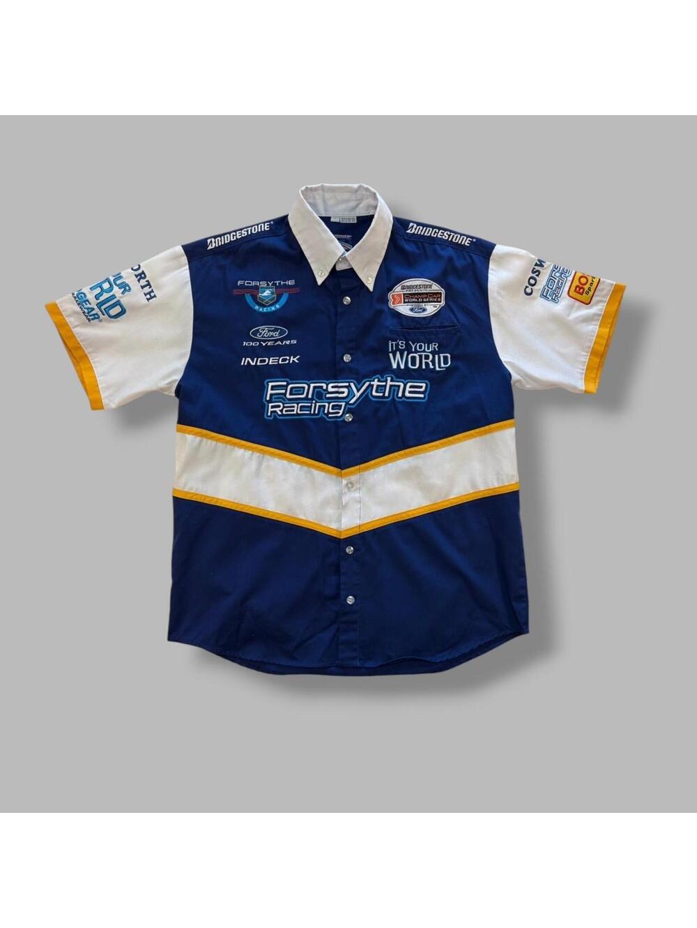 Vintage Forsythe racing button up